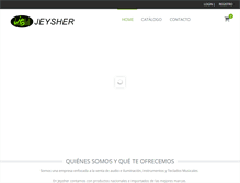 Tablet Screenshot of jeysher.com